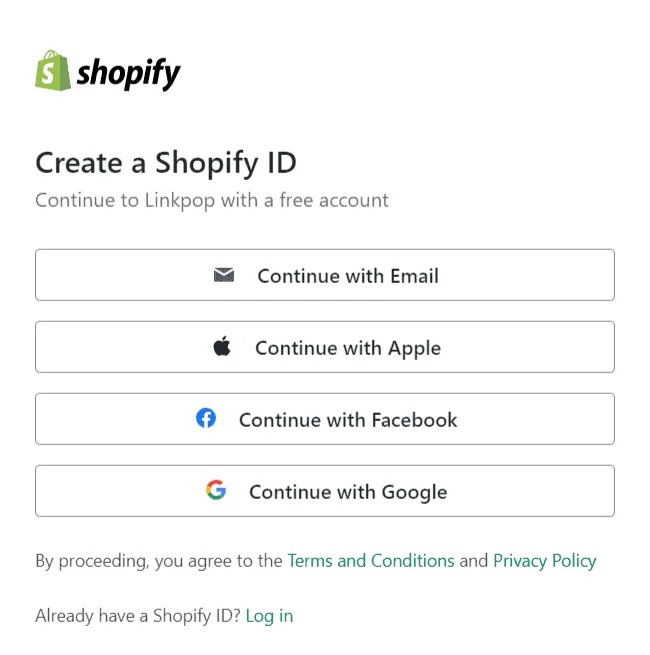 Shopify ID