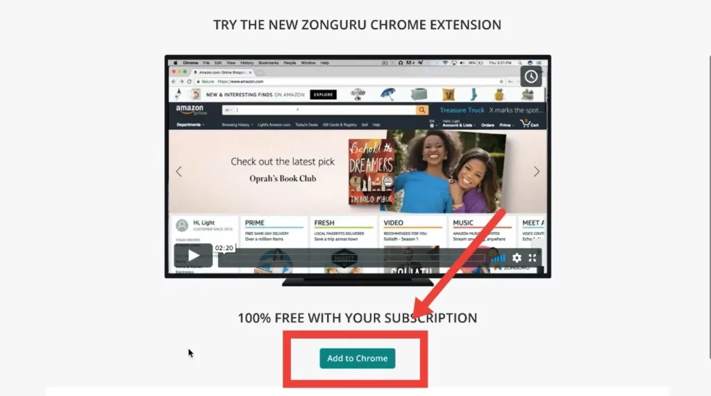 Zonguru Chrome Extension Subscription