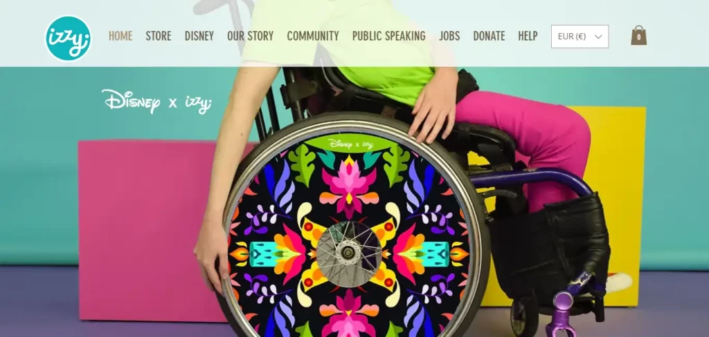 Izzy Wheels created by Wix